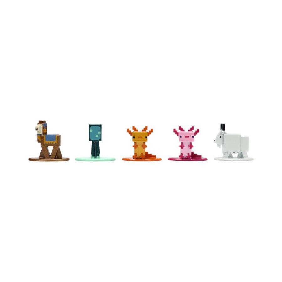 JAD33694 Minecraft - Caves & Cliffs Nano MetalFig 18-Pack Set 2 - Jada Toys - Titan Pop Culture