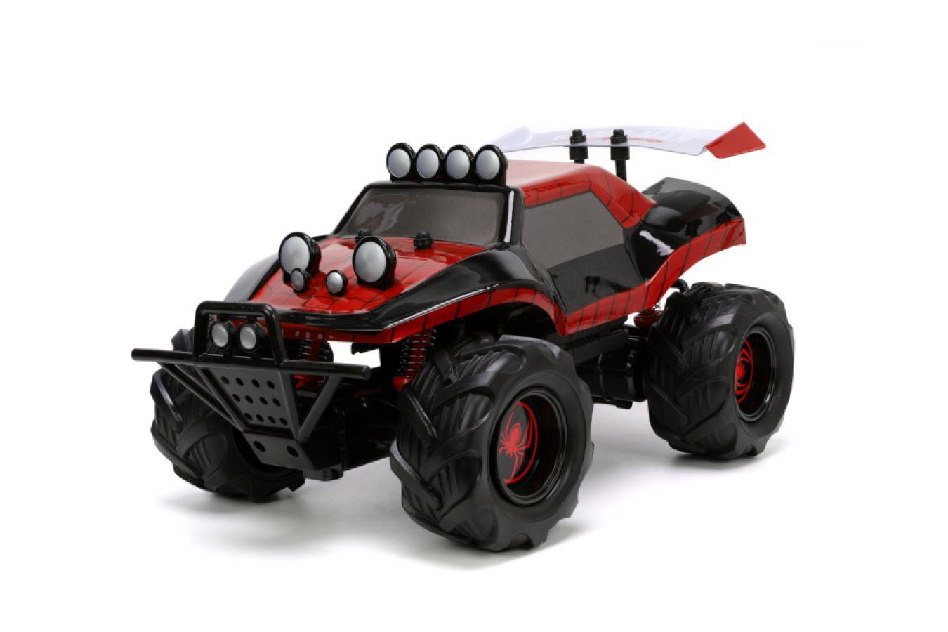 JAD33709 Marvel Comics - Spider-Man (Miles Morales) Buggy 1:14 Scale Remote Control Car - Jada Toys - Titan Pop Culture