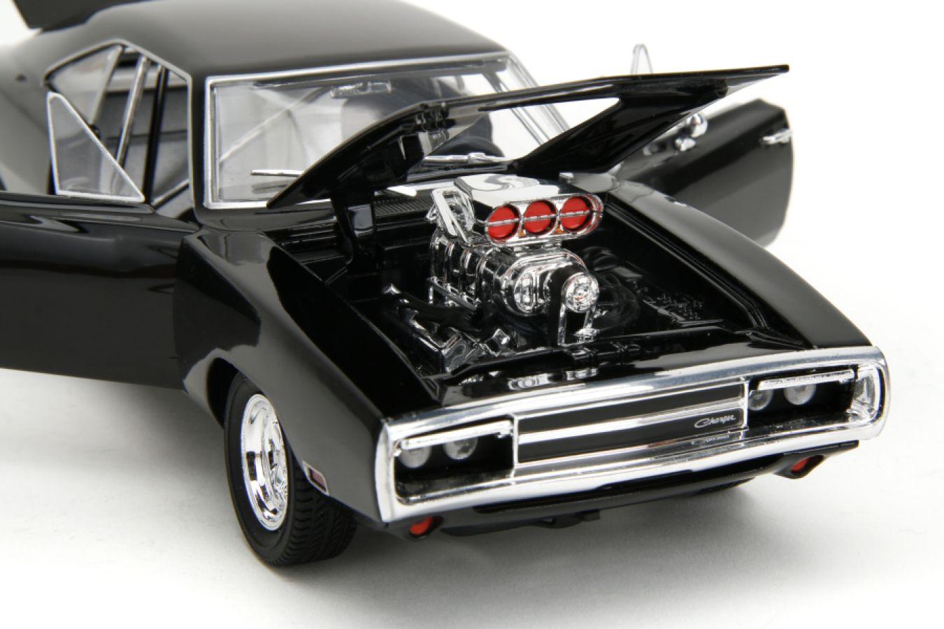 JAD33721 Fast & Furious - 1970 Dodge Charger True Spec 1:24 Scale Diecast Vehicle - Jada Toys - Titan Pop Culture