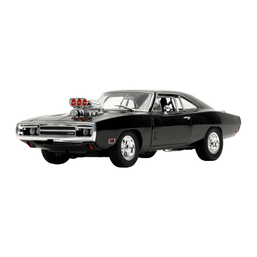 JAD33721 Fast & Furious - 1970 Dodge Charger True Spec 1:24 Scale Diecast Vehicle - Jada Toys - Titan Pop Culture