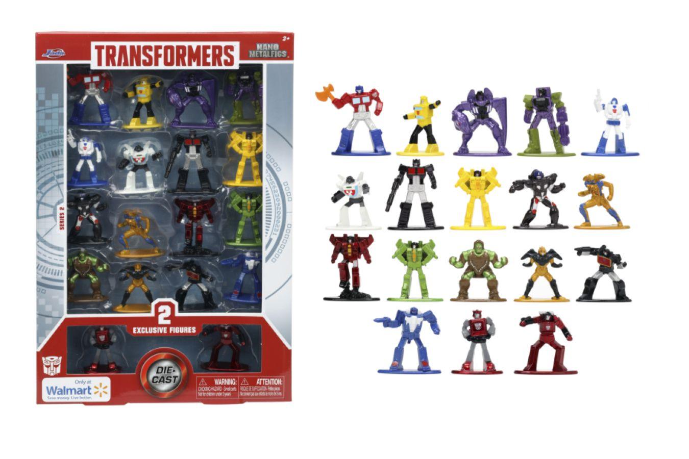 JAD33784 Transformers (TV) - Transformers Nano Figures [18-Pack] - Jada Toys - Titan Pop Culture