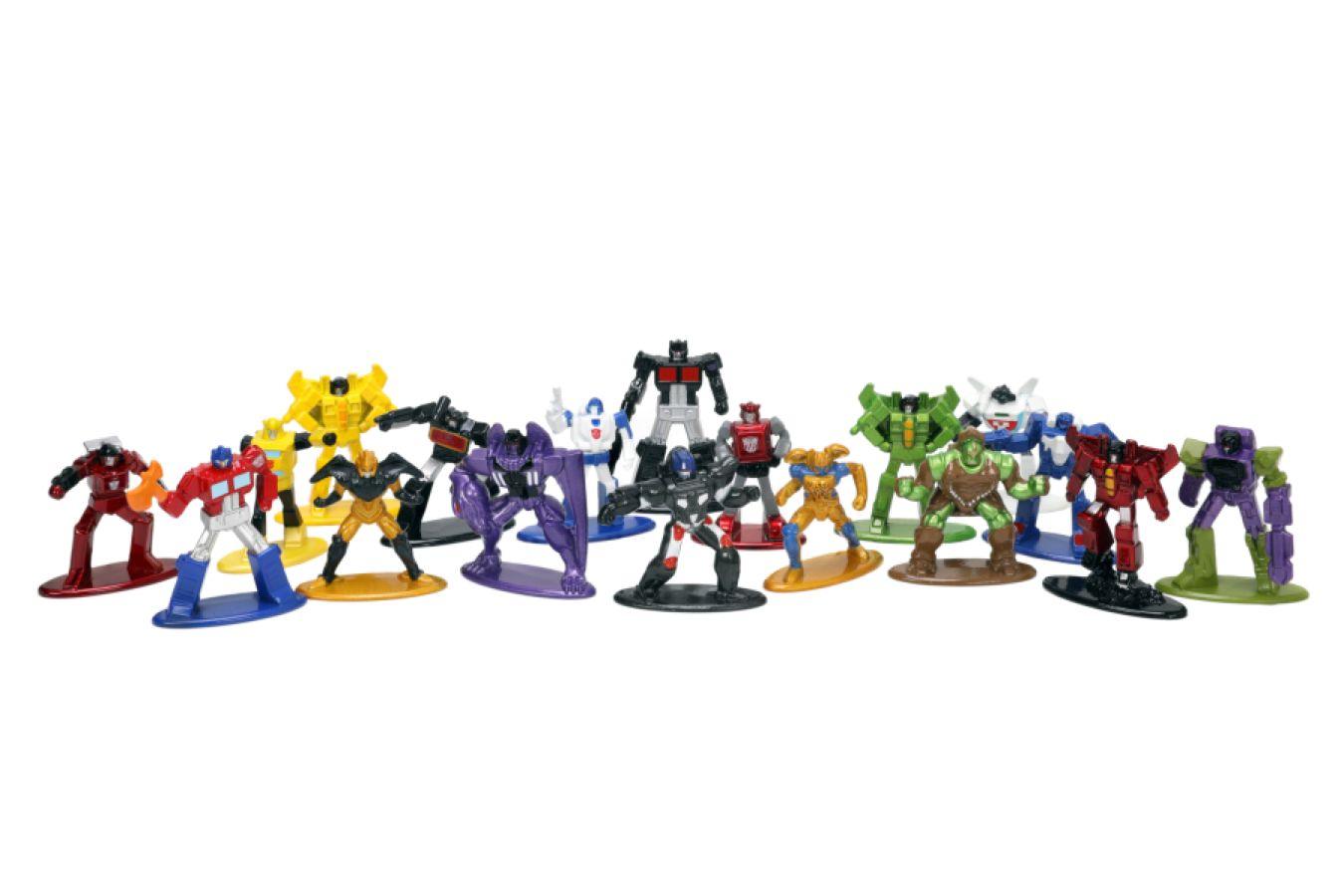 JAD33784 Transformers (TV) - Transformers Nano Figures [18-Pack] - Jada Toys - Titan Pop Culture