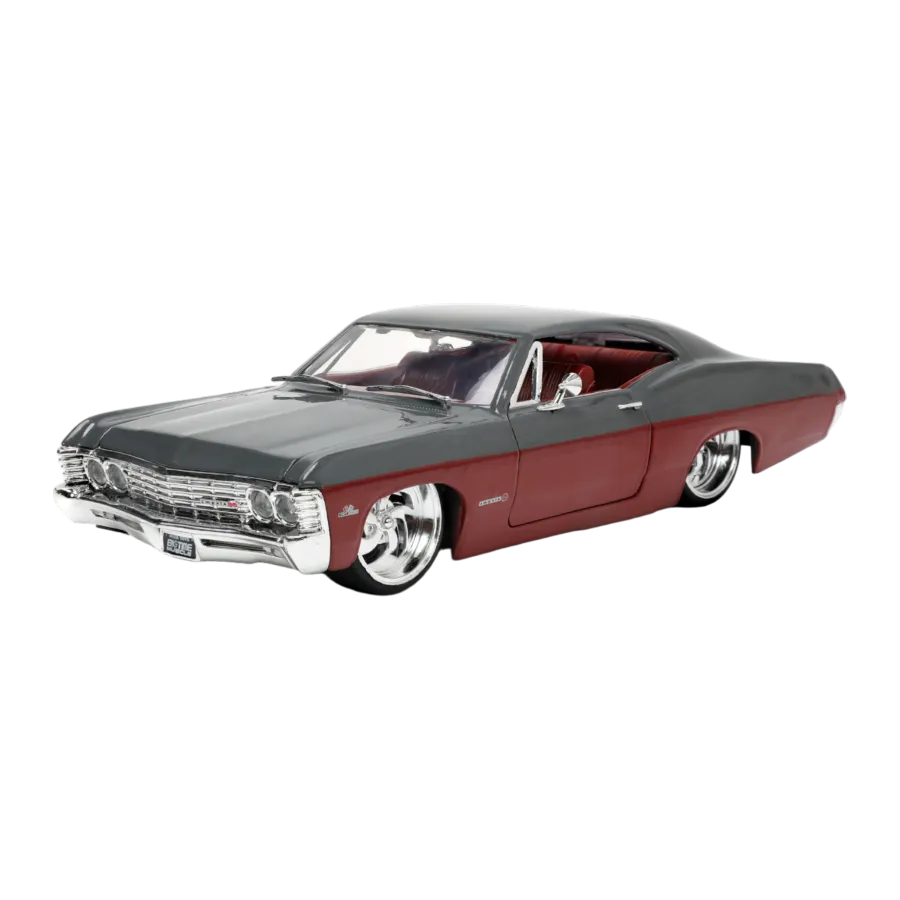 JAD33864 Big Time Muscle - 1967 Chevy Impala Coupe 1:24 Scale Diecast Vehicle - Jada Toys - Titan Pop Culture