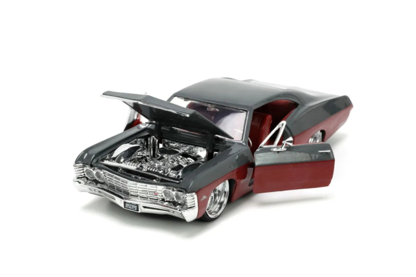 JAD33864 Big Time Muscle - 1967 Chevy Impala Coupe 1:24 Scale Diecast Vehicle - Jada Toys - Titan Pop Culture