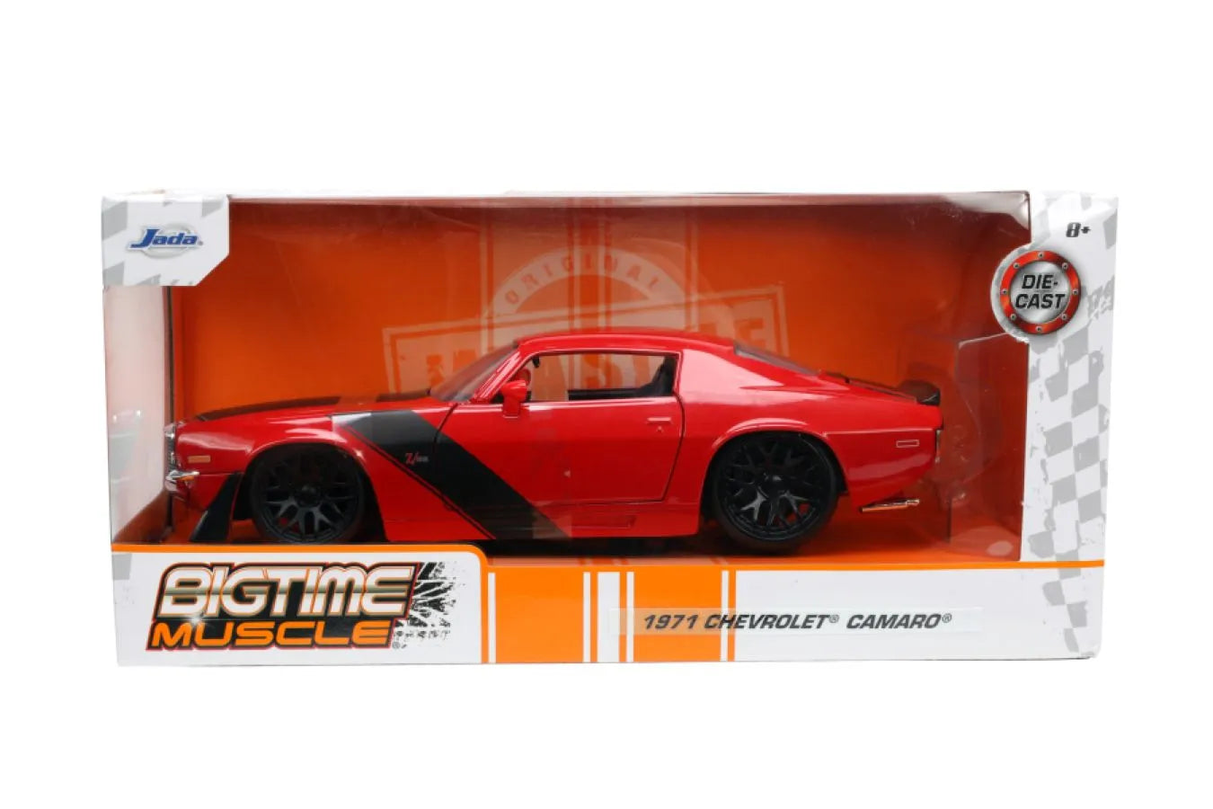 JAD33879 Big Time Muscle - 1971 Chevy Camaro 1:24 Scale Diecast Vehicle - Jada Toys - Titan Pop Culture