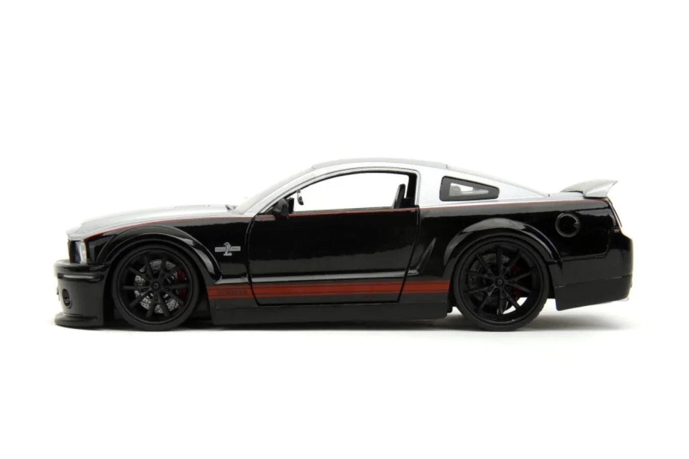 JAD34205 Big Time Muscle - 2008 Ford Mustang Shelby GT500 1:24 Scale Diecast Vehicle - Jada Toys - Titan Pop Culture