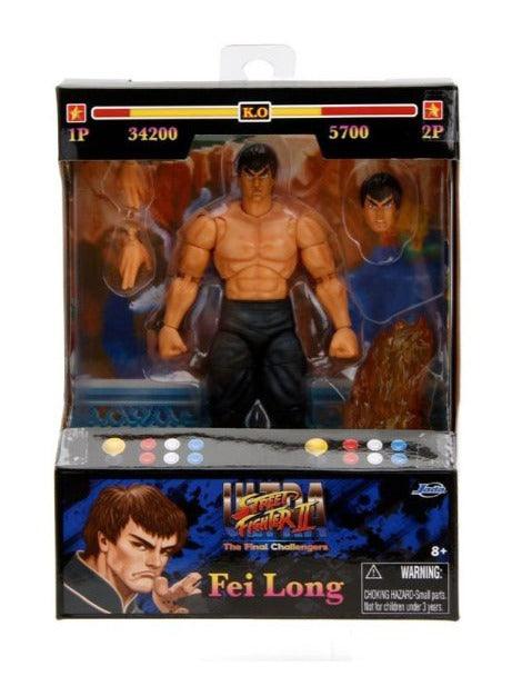 JAD34217 Street Fighter - Fei Long 6" Action Figure - Jada Toys - Titan Pop Culture