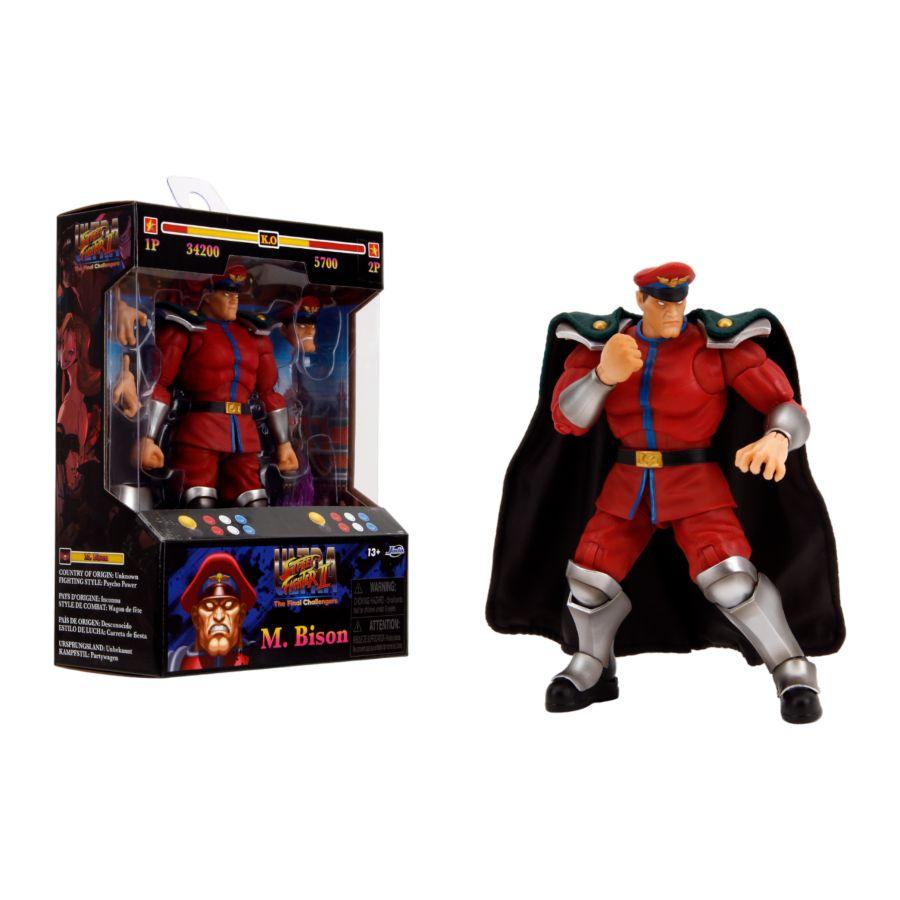 JAD34219 Street Fighter - M. Bison 6" Action Figure - Jada Toys - Titan Pop Culture