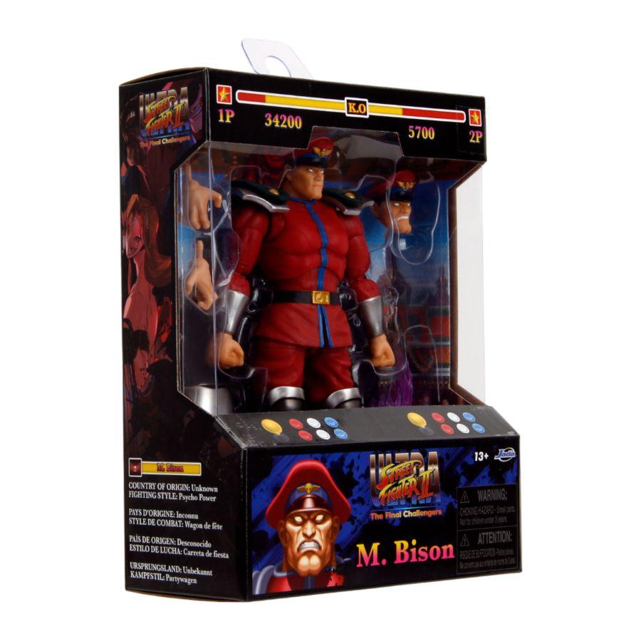 JAD34219 Street Fighter - M. Bison 6" Action Figure - Jada Toys - Titan Pop Culture