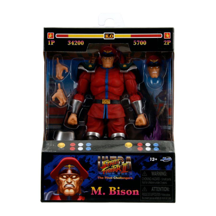 JAD34219 Street Fighter - M. Bison 6" Action Figure - Jada Toys - Titan Pop Culture