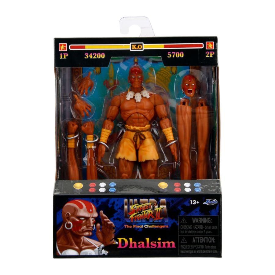 JAD34220 Street Fighter - Dhalsim 6" Action Figure - Jada Toys - Titan Pop Culture