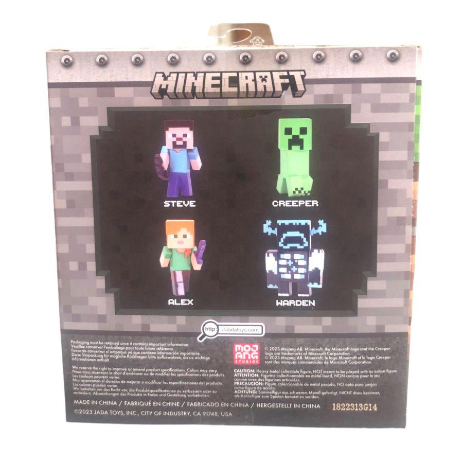 JAD34337 Minecraft - 2.5" MetalFigs 4-Pack - Jada Toys - Titan Pop Culture