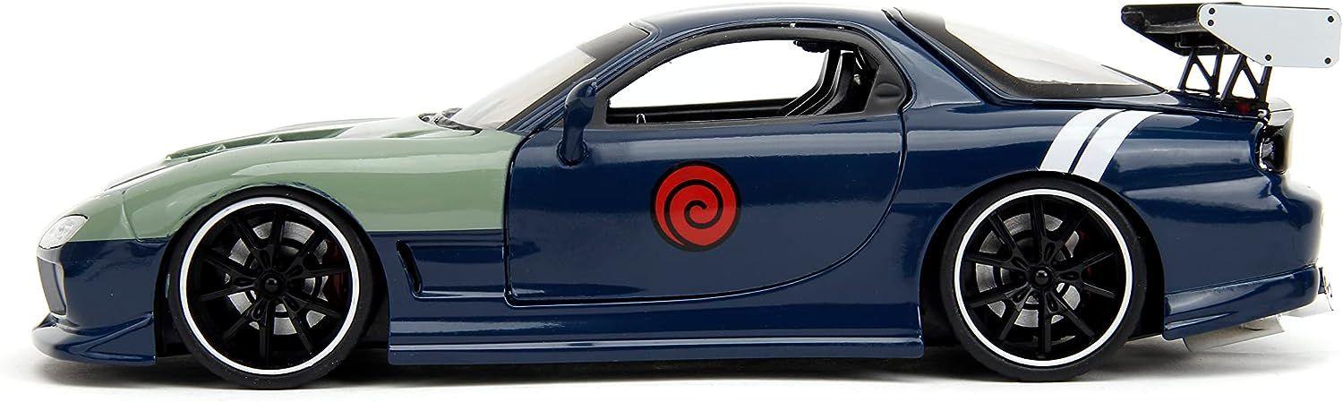 JAD34370 Naruto - Mazda RX-7 With Kakashi Figure 1:24 Scale Vehicle - Jada Toys - Titan Pop Culture