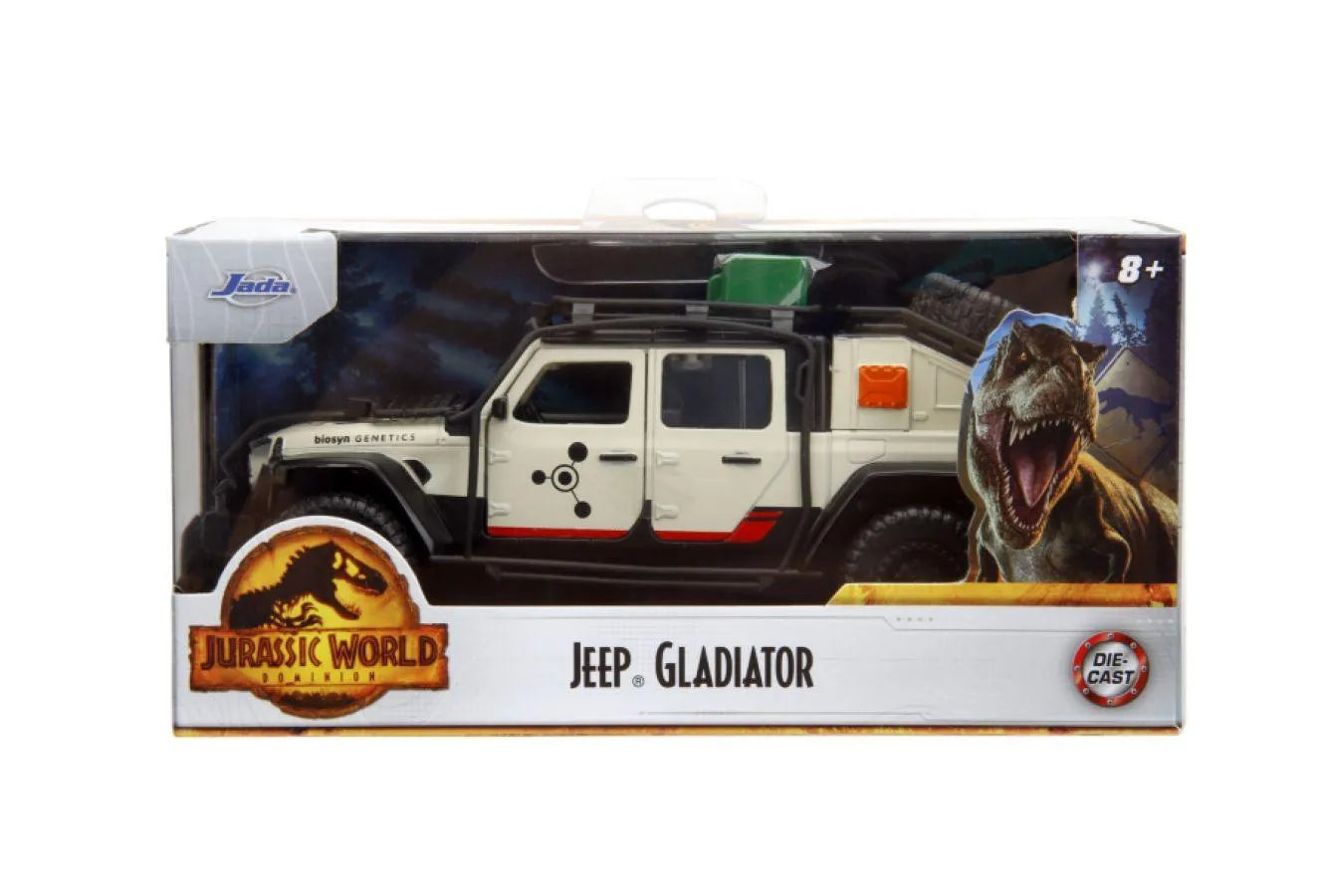 JAD34465 Jurassic World - 2020 Jeep Gladiator 1:32 Scale Vehicle - Jada Toys - Titan Pop Culture