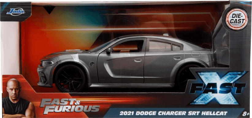 JAD34472 Fast & Furious 10 - 2021 Dodge Charger SRT Hellcat 1:24 Scale - Jada Toys - Titan Pop Culture