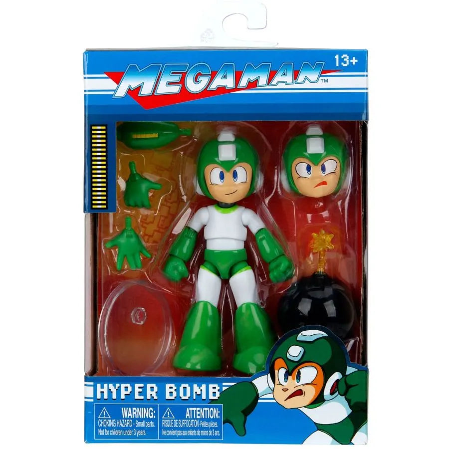 JAD34507 Mega Man - Hyper Bomb 4.5" Action Figure - Jada Toys - Titan Pop Culture