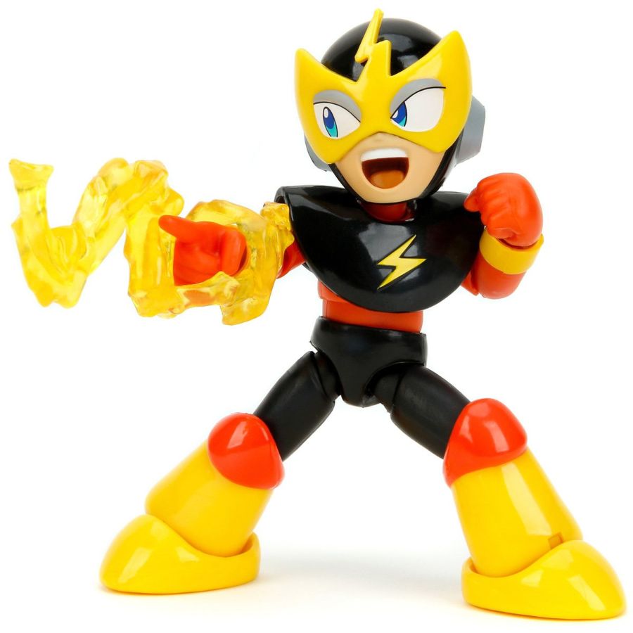 JAD34508 Mega Man - Electric Man 4.5" Action Figure - Jada Toys - Titan Pop Culture