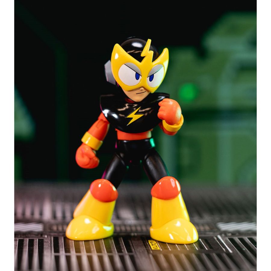 JAD34508 Mega Man - Electric Man 4.5" Action Figure - Jada Toys - Titan Pop Culture