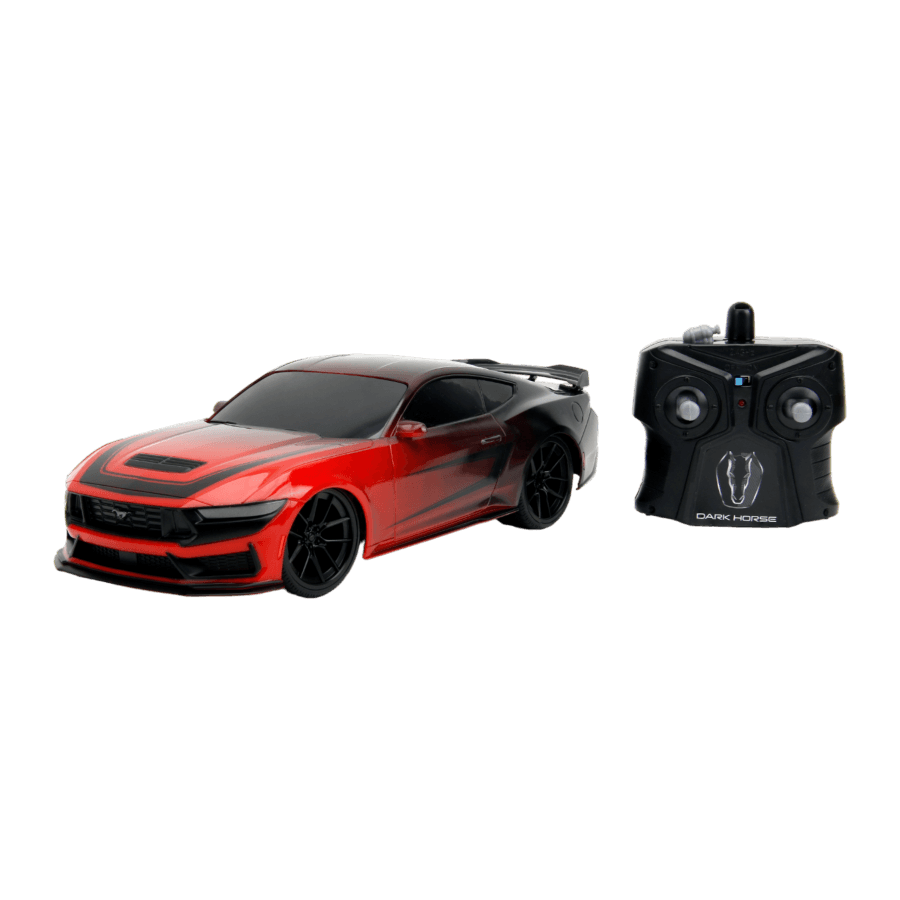 JAD34593 Big Time Muscle - 2024 Ford Mustang Dark Horse 1:16 Scale Remote Control Car - Jada Toys - Titan Pop Culture