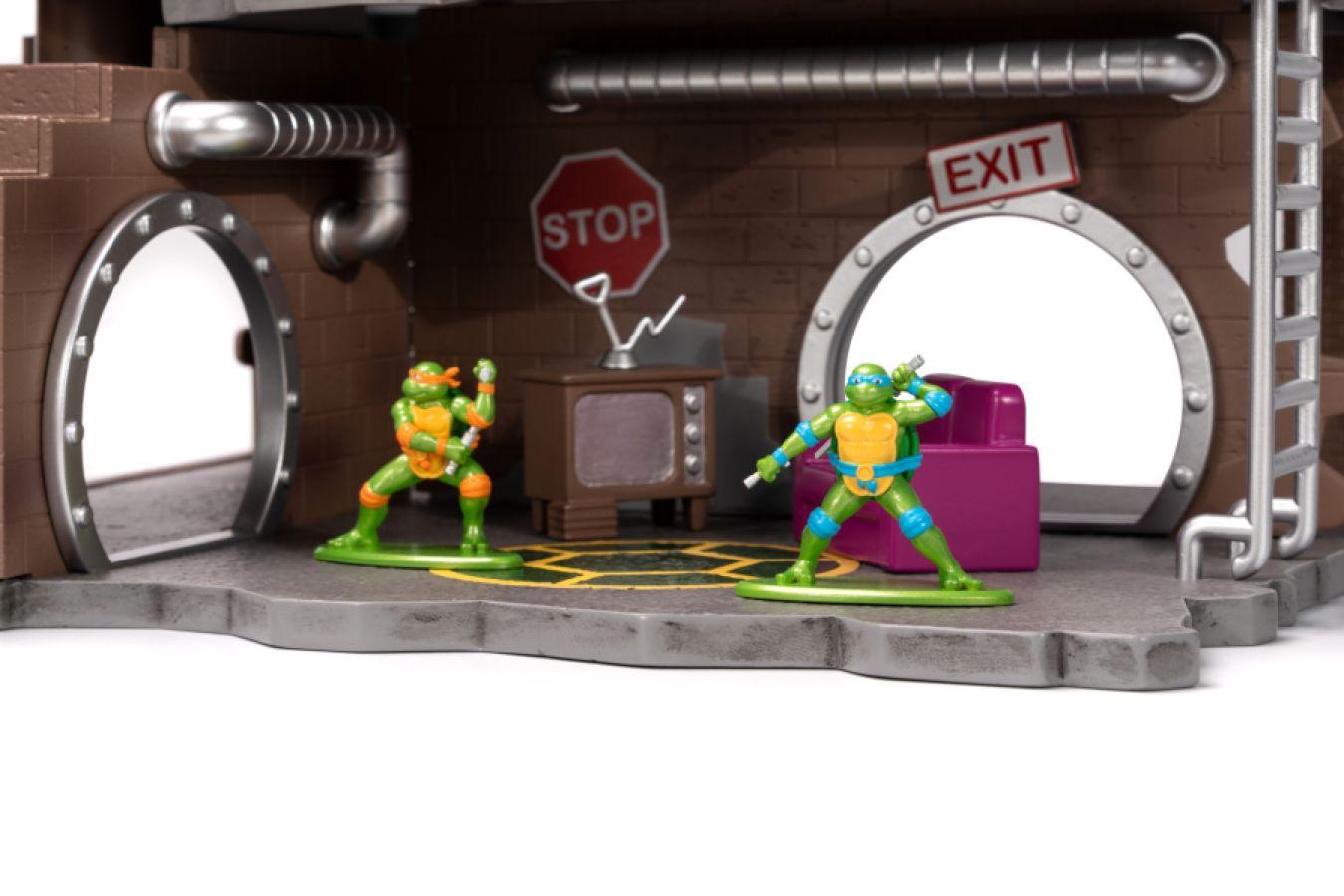 JAD34679 Teenage Mutant Ninja Turtles - Nanoscene Value Box with 4 Figures - Jada Toys - Titan Pop Culture