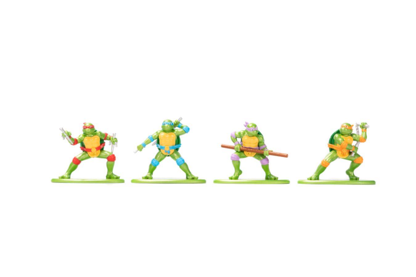 JAD34679 Teenage Mutant Ninja Turtles - Nanoscene Value Box with 4 Figures - Jada Toys - Titan Pop Culture