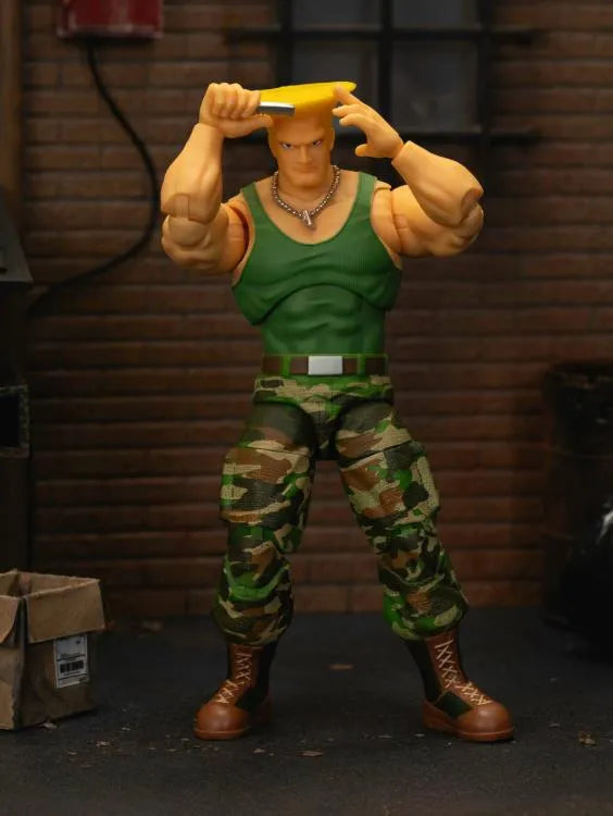 Street Fighter - Figura de acción Guile de 6"