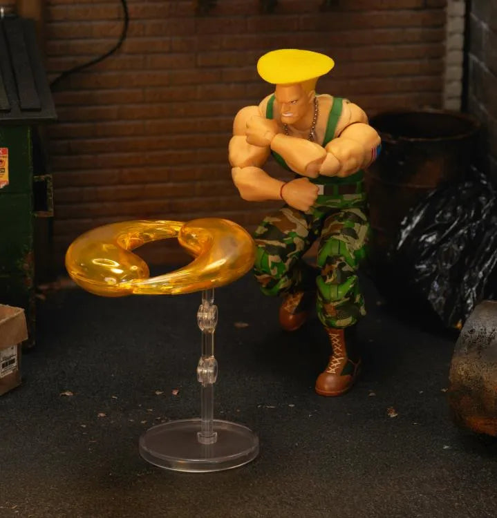 Street Fighter - Figura de acción Guile de 6"