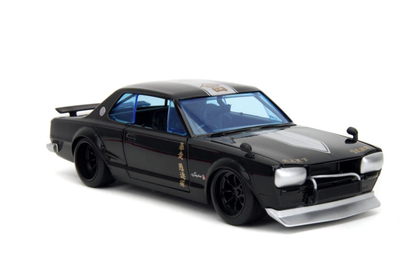 JAD34698 Tokyo Revengers - 1971 Nissan Skyline GTR with Mikey 1:24 Scale Diecast Vehicle - Jada Toys - Titan Pop Culture