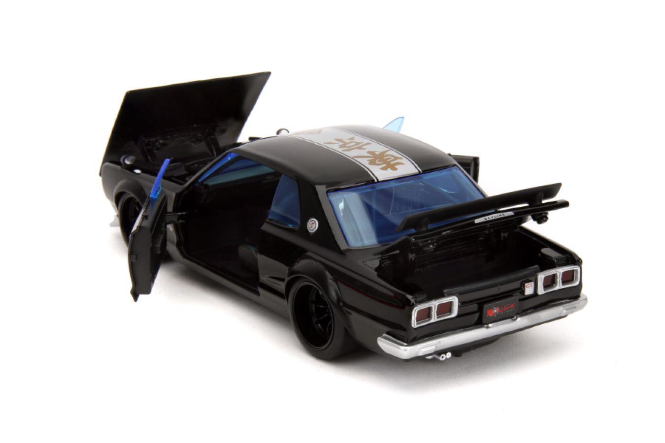 JAD34698 Tokyo Revengers - 1971 Nissan Skyline GTR with Mikey 1:24 Scale Diecast Vehicle - Jada Toys - Titan Pop Culture