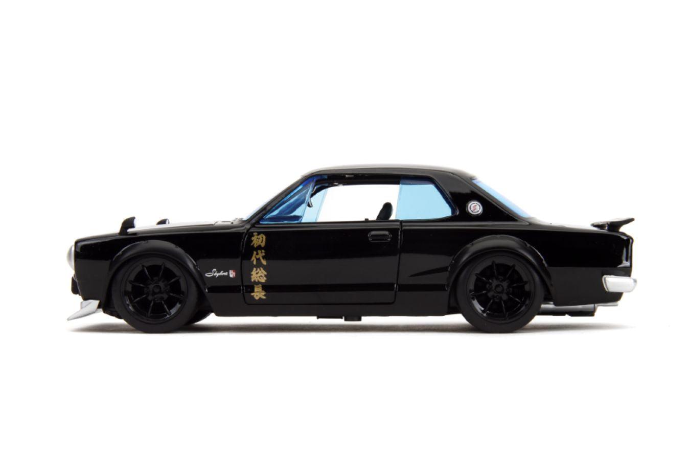 JAD34698 Tokyo Revengers - 1971 Nissan Skyline GTR with Mikey 1:24 Scale Diecast Vehicle - Jada Toys - Titan Pop Culture