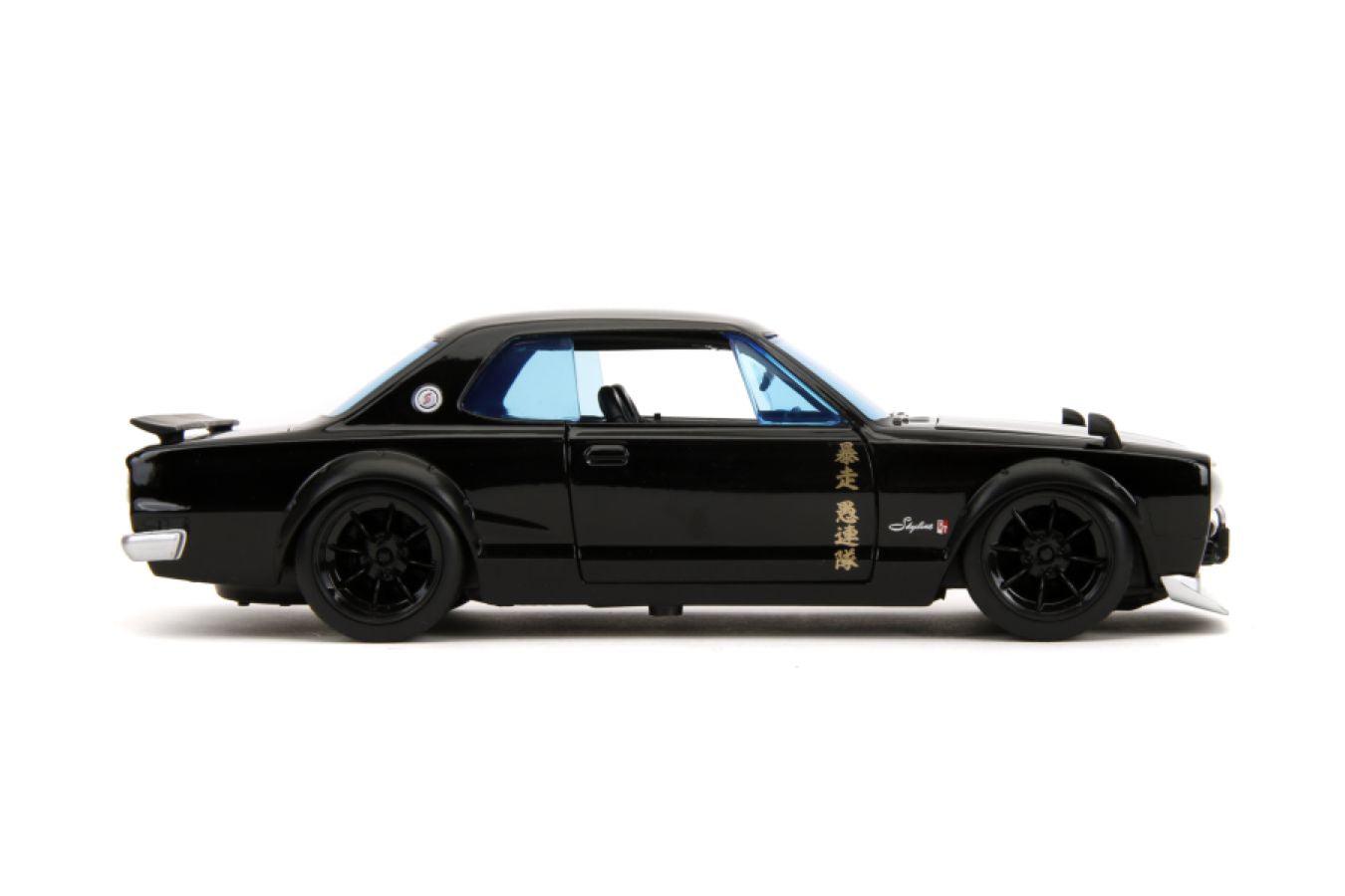 JAD34698 Tokyo Revengers - 1971 Nissan Skyline GTR with Mikey 1:24 Scale Diecast Vehicle - Jada Toys - Titan Pop Culture