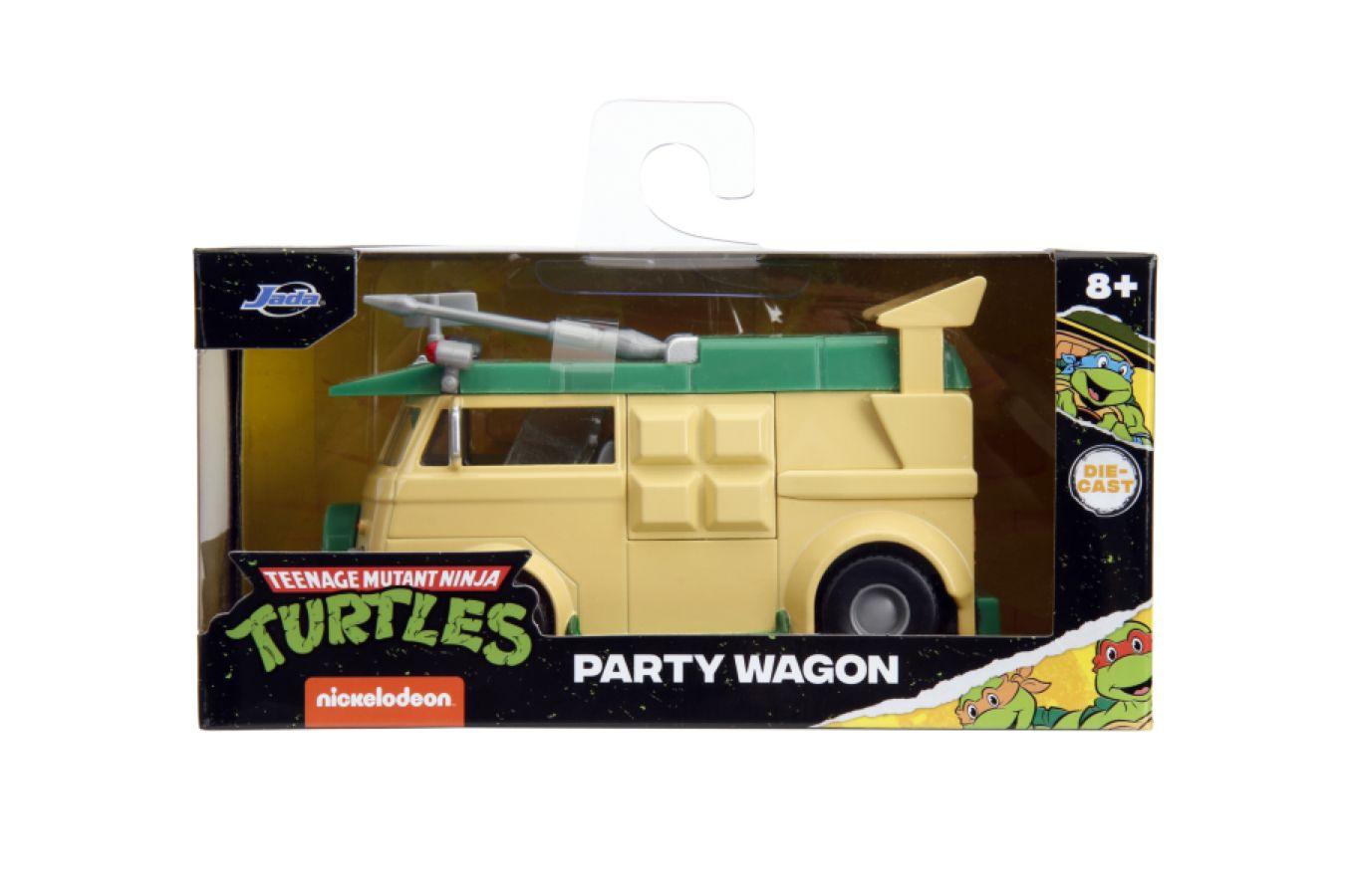 JAD34723 Hollywood Rides - Teenage Mutant Ninja Turtles Party Wagon 1:32 Scale Diecast Vehicle - Jada Toys - Titan Pop Culture