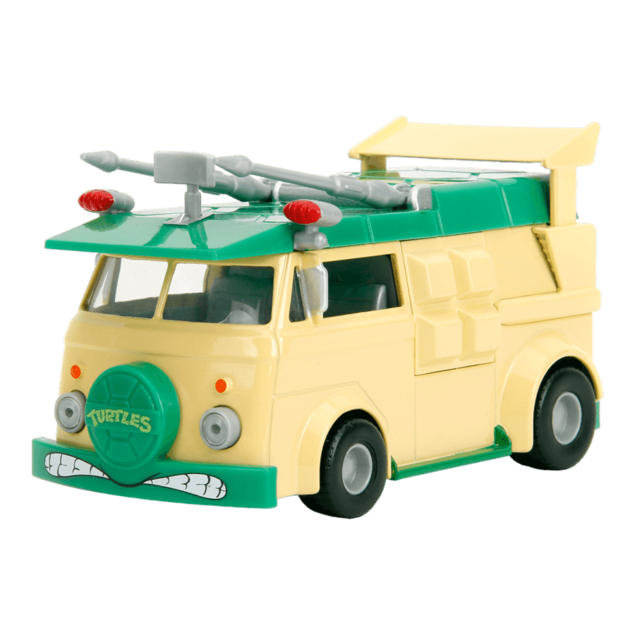 JAD34723 Hollywood Rides - Teenage Mutant Ninja Turtles Party Wagon 1:32 Scale Diecast Vehicle - Jada Toys - Titan Pop Culture