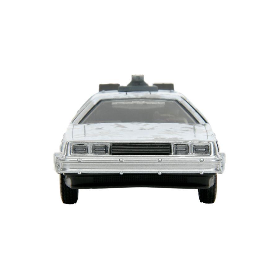 JAD34785 Back to the Future - Time Machine (Frost Covered) 1:32 Scale Die-Cast - Jada Toys - Titan Pop Culture