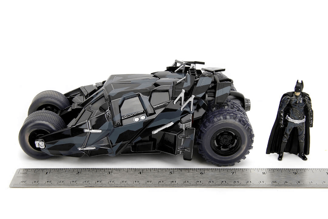 Dark knight hot sale batmobile toy