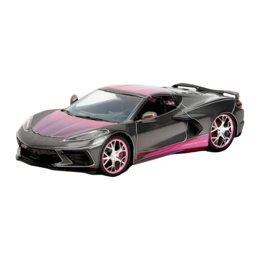 JAD34848 Pink Slips - 2020 Chevrolet Corvette Stingray 1:24 Scale Diecast Vehicle - Jada Toys - Titan Pop Culture