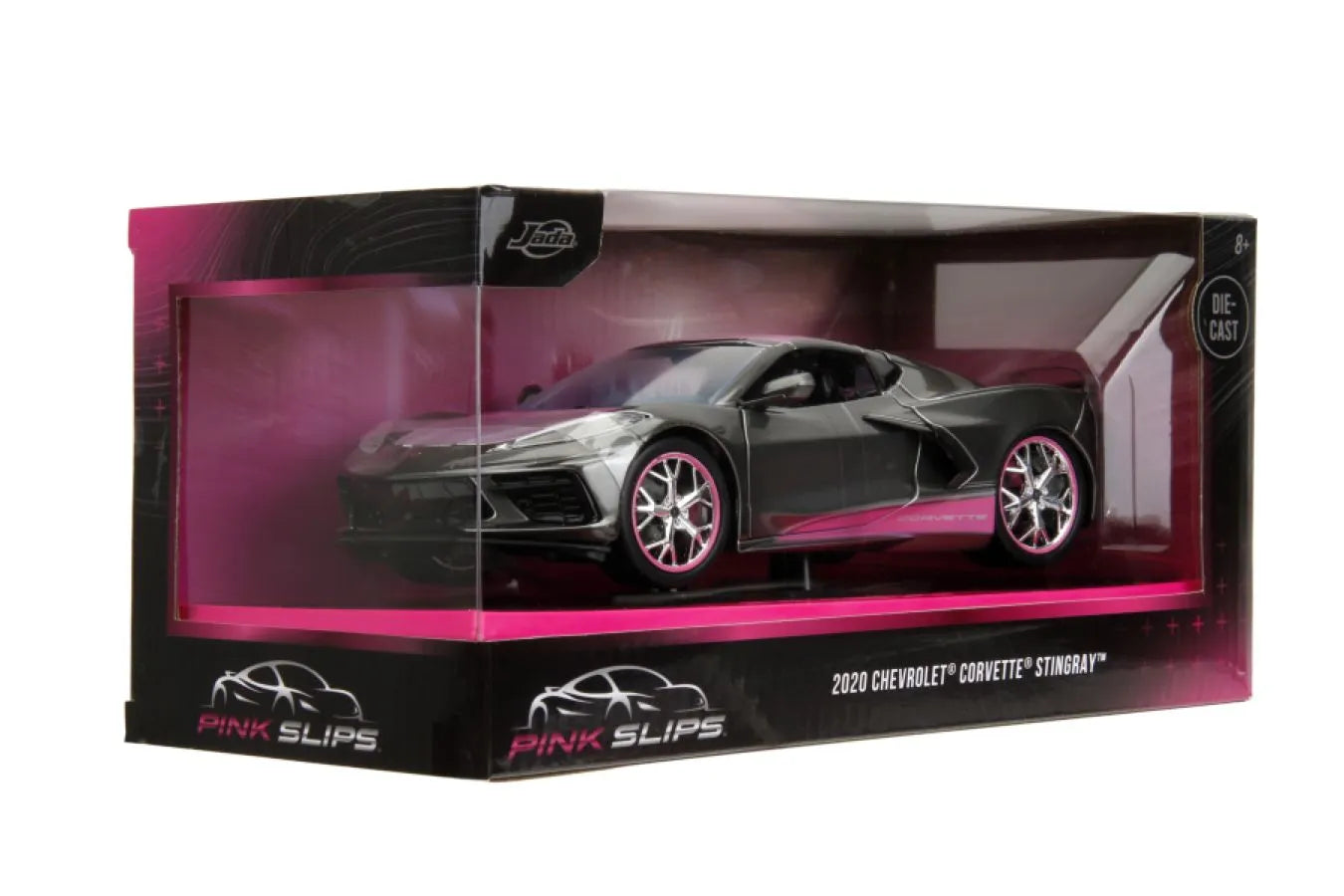 JAD34848 Pink Slips - 2020 Chevrolet Corvette Stingray 1:24 Scale Diecast Vehicle - Jada Toys - Titan Pop Culture