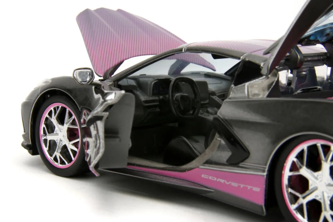 JAD34848 Pink Slips - 2020 Chevrolet Corvette Stingray 1:24 Scale Diecast Vehicle - Jada Toys - Titan Pop Culture