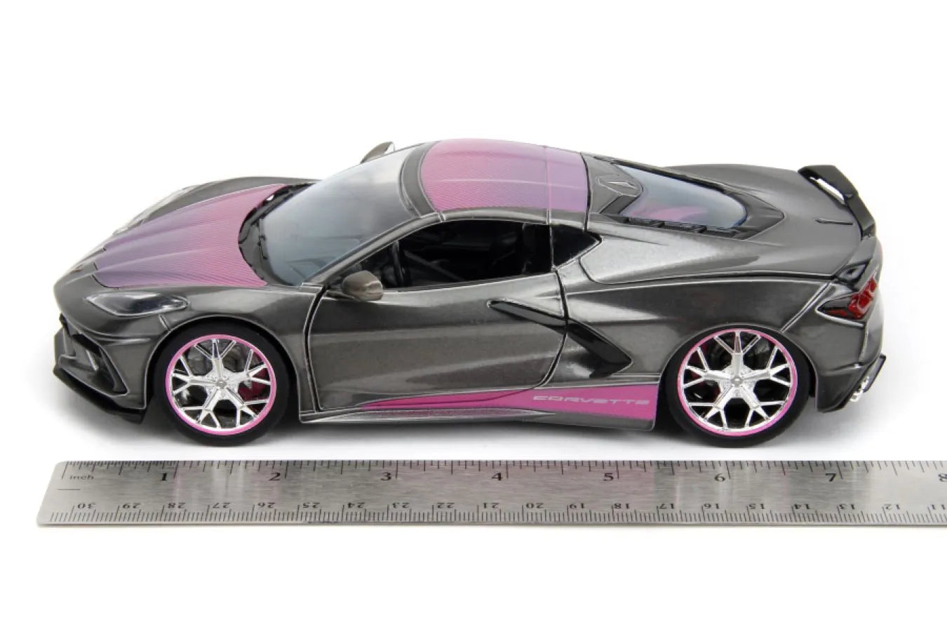 JAD34848 Pink Slips - 2020 Chevrolet Corvette Stingray 1:24 Scale Diecast Vehicle - Jada Toys - Titan Pop Culture