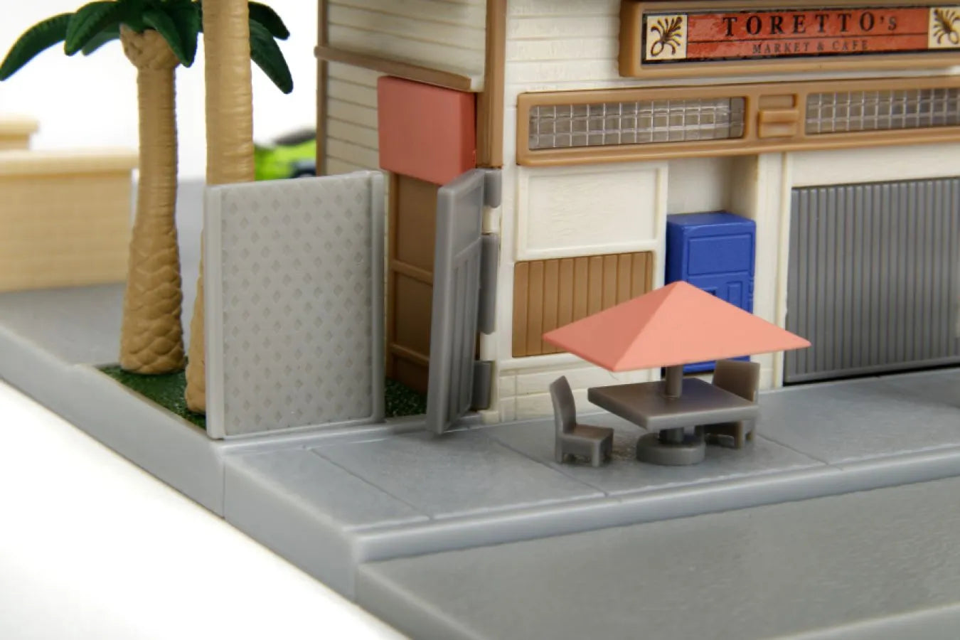 JAD34914 Fast & Furious - Toretto's Cafe NanoScene with 2 Vehicles - Jada Toys - Titan Pop Culture