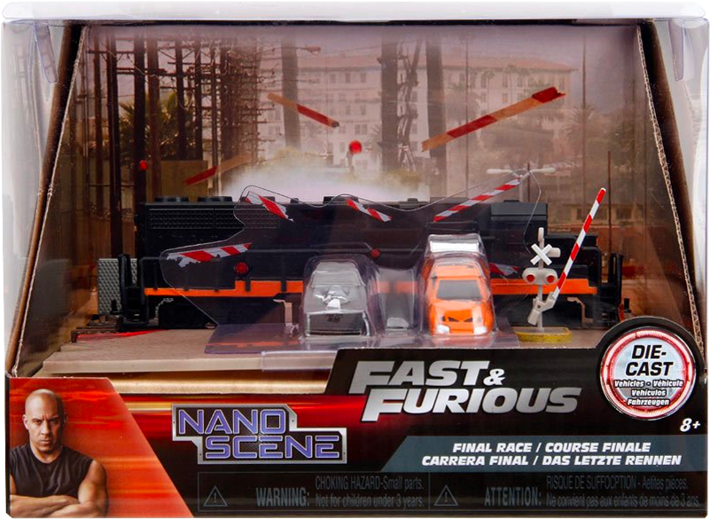 JAD34915 Fast & Furious - Nano Train Scene - Jada Toys - Titan Pop Culture