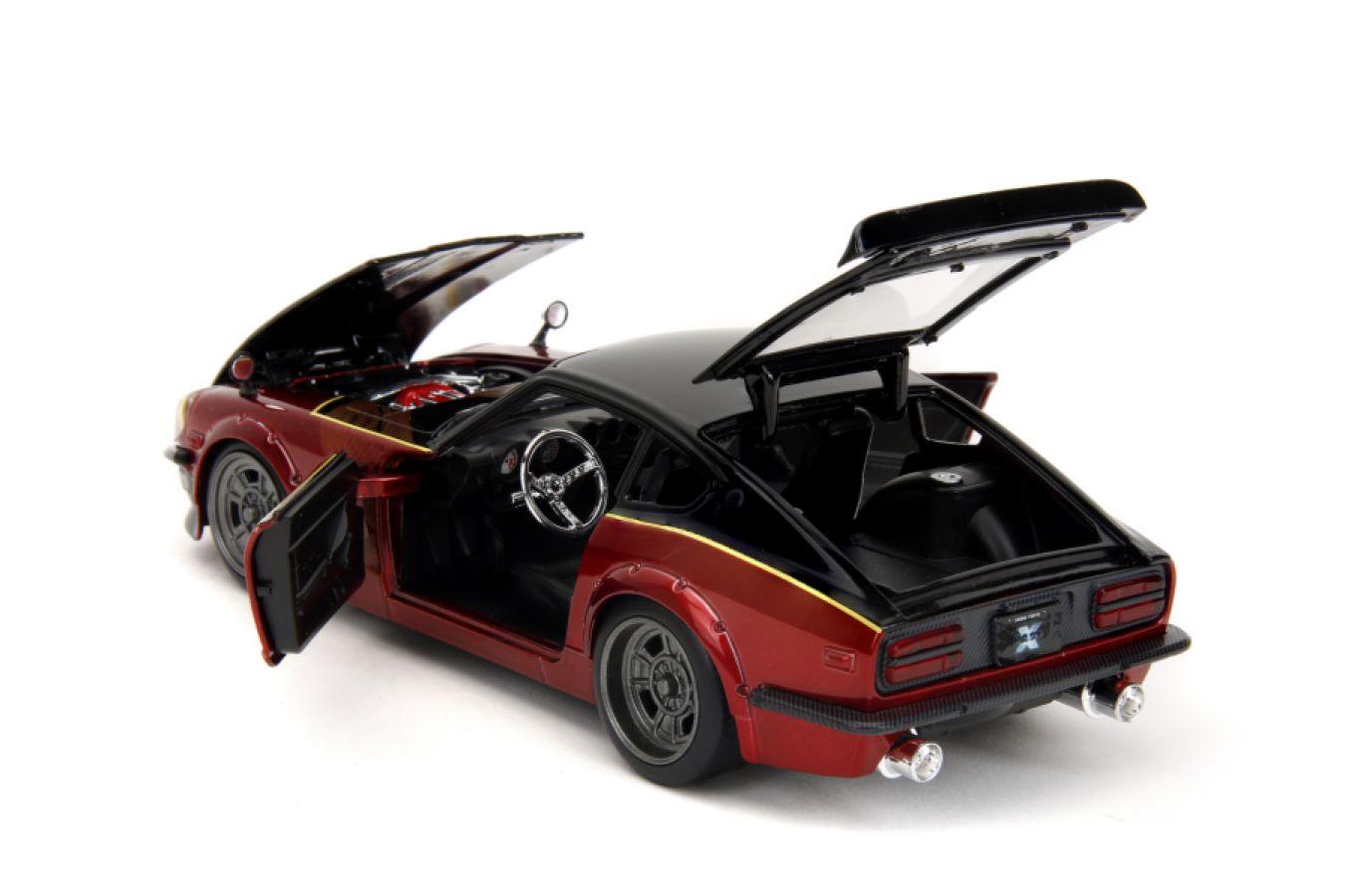 JAD34916 Fast & Furious X - 1972 Datsun 240Z Gloss Red/Black 1:24 Scale Diecast Vehicle - Jada Toys - Titan Pop Culture