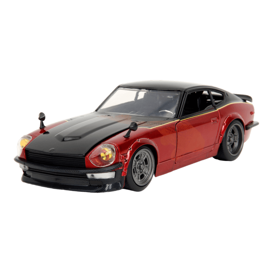 JAD34916 Fast & Furious X - 1972 Datsun 240Z Gloss Red/Black 1:24 Scale Diecast Vehicle - Jada Toys - Titan Pop Culture