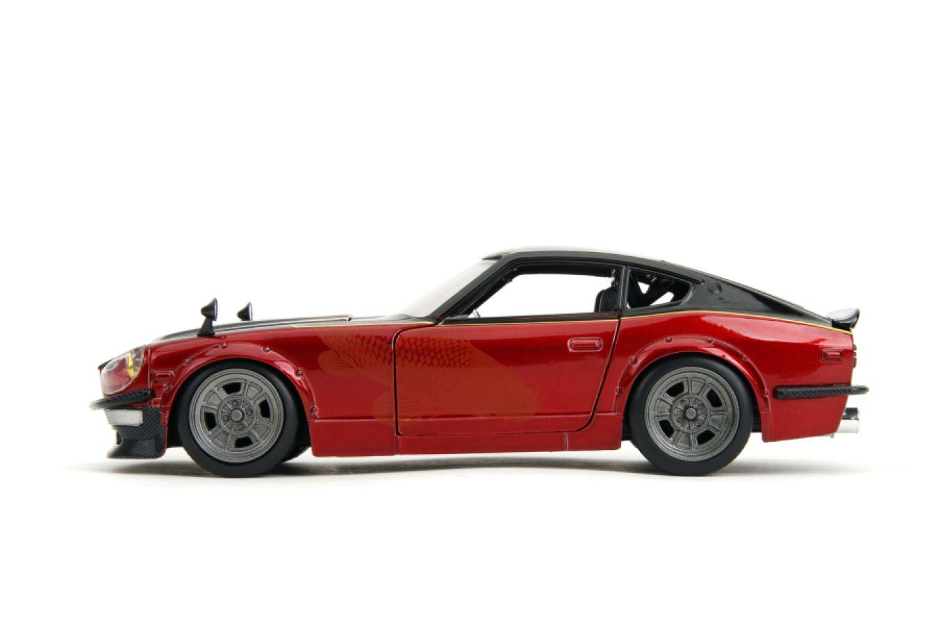 JAD34916 Fast & Furious X - 1972 Datsun 240Z Gloss Red/Black 1:24 Scale Diecast Vehicle - Jada Toys - Titan Pop Culture