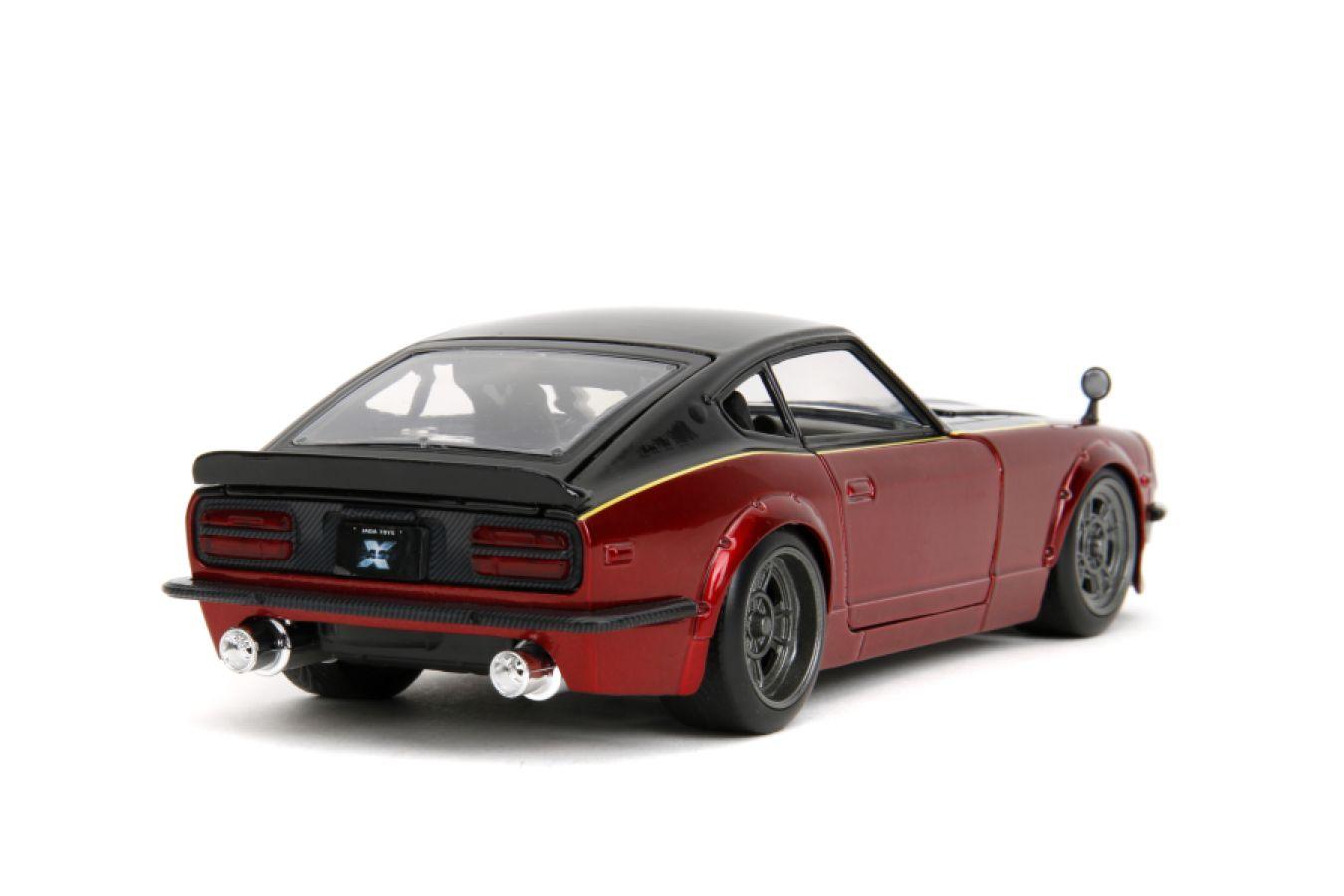 JAD34916 Fast & Furious X - 1972 Datsun 240Z Gloss Red/Black 1:24 Scale Diecast Vehicle - Jada Toys - Titan Pop Culture