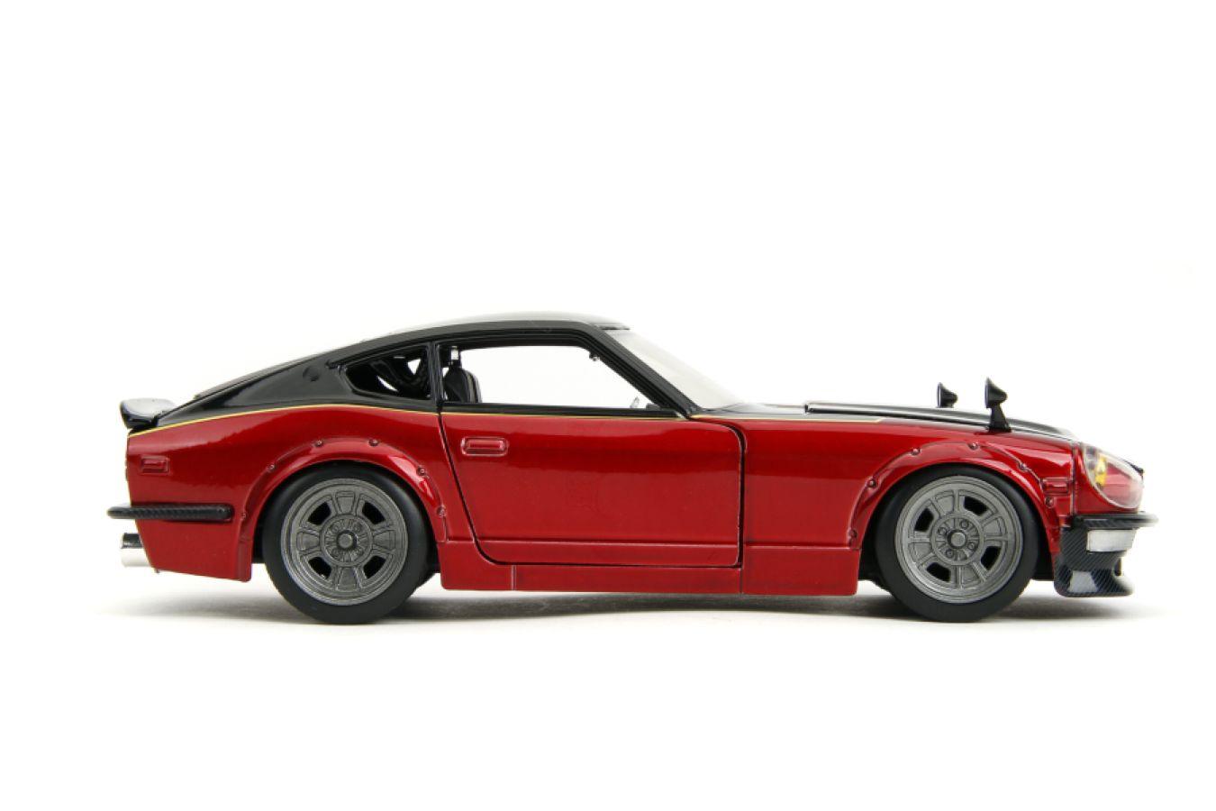 JAD34916 Fast & Furious X - 1972 Datsun 240Z Gloss Red/Black 1:24 Scale Diecast Vehicle - Jada Toys - Titan Pop Culture