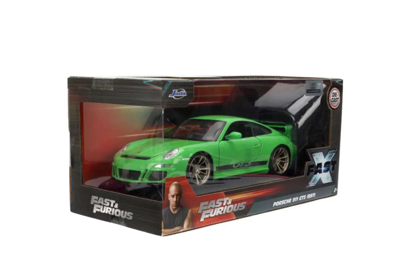 JAD34919 Fast & Furious X - 2007 Porsche 911 GT3 1:24 Scale Diecast Vehicle - Jada Toys - Titan Pop Culture