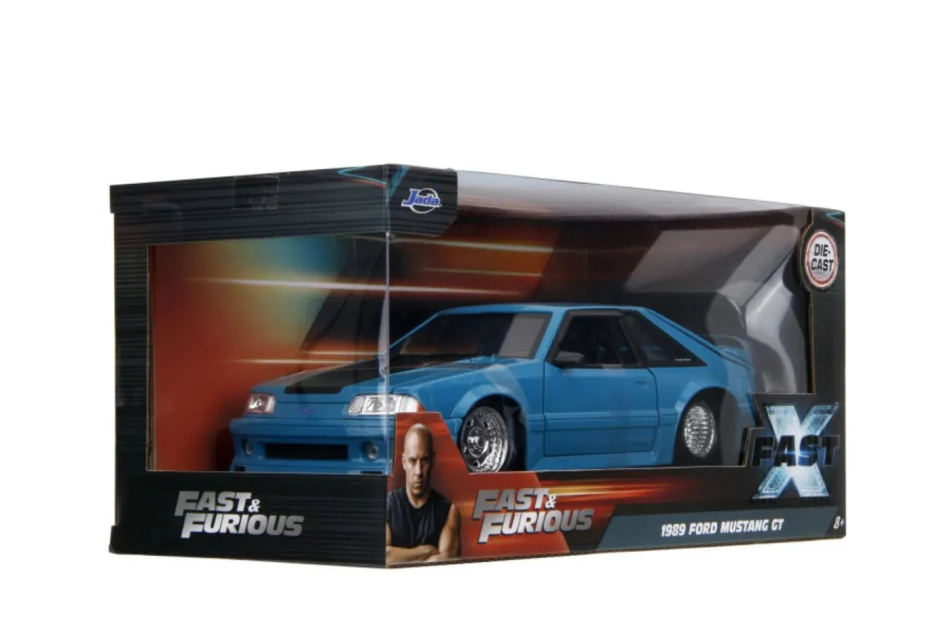 JAD34922 Fast X - 1989 Ford Mustang GT 1:24 Scale Die-cast Vehicle - Jada Toys - Titan Pop Culture