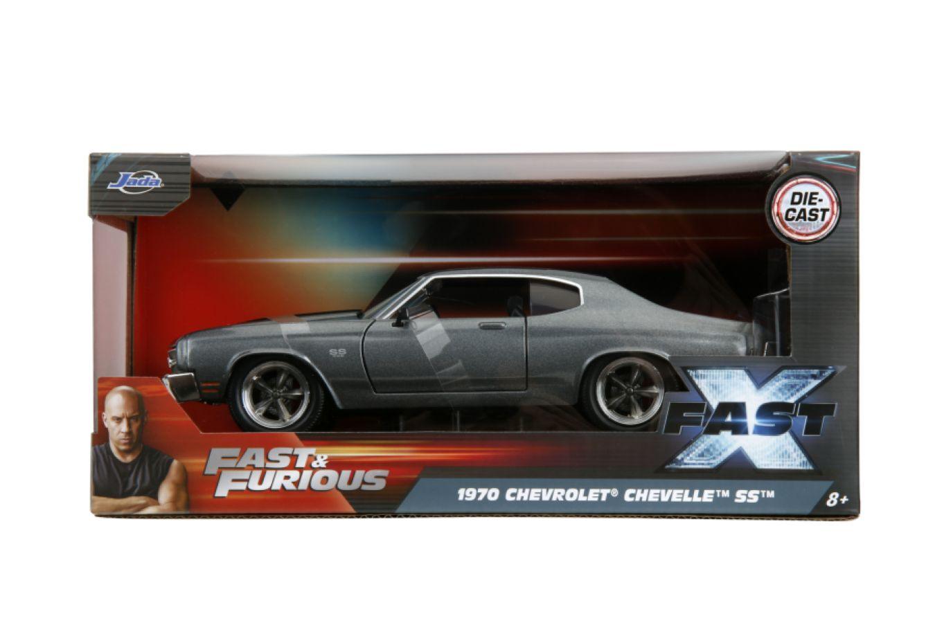 JAD34923 Fast & Furious - 1970 Chevrolet Chevelle SS 1:24 Scale Die-Cast Vehicle - Jada Toys - Titan Pop Culture