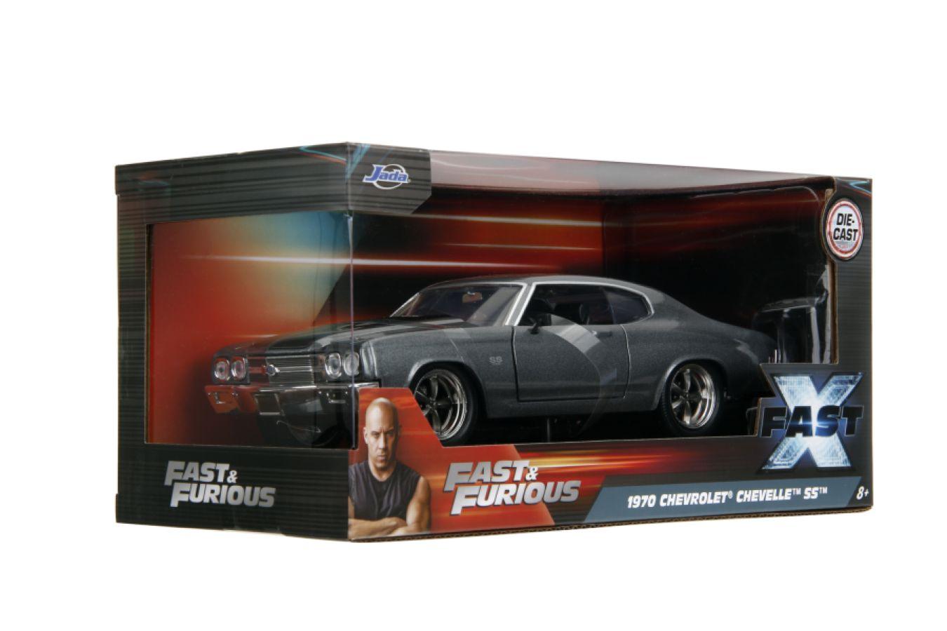 JAD34923 Fast & Furious - 1970 Chevrolet Chevelle SS 1:24 Scale Die-Cast Vehicle - Jada Toys - Titan Pop Culture